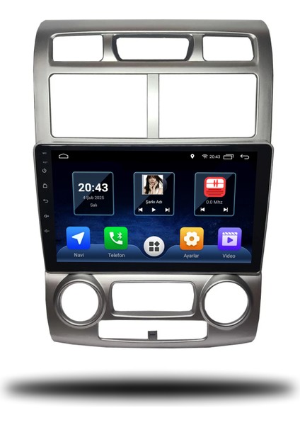 Martechno Kia Sportage 2005-2010 Uyumlu Android Multimedya 4gb Ram 32GB Hafıza