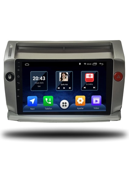Martechno Citroen C4 2005-2010 Uyumlu Android Multimedya 4gb Ram 32GB Hafıza