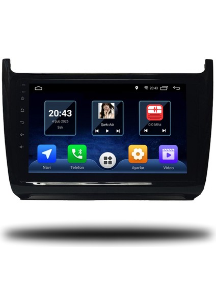 Martechno Volkswagen Polo 2014-2018 Uyumlu Android Multimedya 4gb Ram 32GB Hafıza