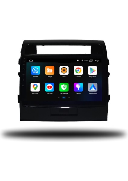 Martechno Toyota Land Cruiser 2011-2015 Uyumlu Android Multimedya 4gb Ram 32GB Hafıza