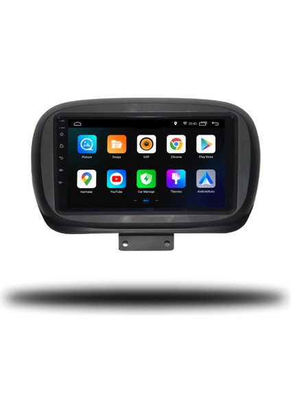 Martechno Fiat 500X 2014-2022 Uyumlu Android Multimedya 4gb Ram 32GB Hafıza