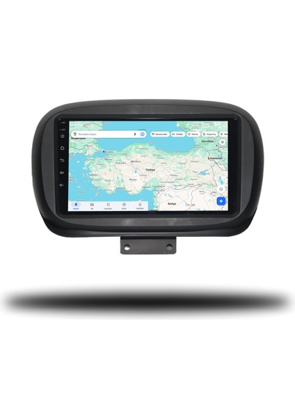 Martechno Fiat 500X 2014-2022 Uyumlu Android Multimedya 4gb Ram 32GB Hafıza
