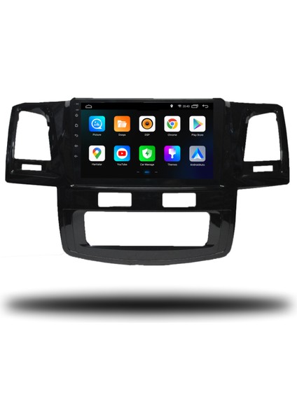Martechno Toyota Hilux 2008-2015 Dijital Klima Uyumlu Android Multimedya 4gb Ram 32GB Hafıza