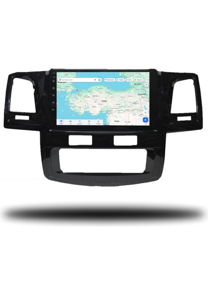 Martechno Toyota Hilux 2008-2015 Dijital Klima Uyumlu Android Multimedya 4gb Ram 32GB Hafıza