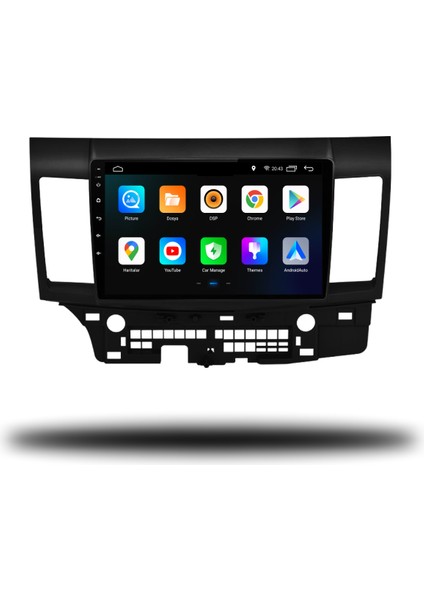 Martechno Mitsubishi Lancer 2010-2017 Uyumlu Android Multimedya 4gb Ram 32GB Hafıza