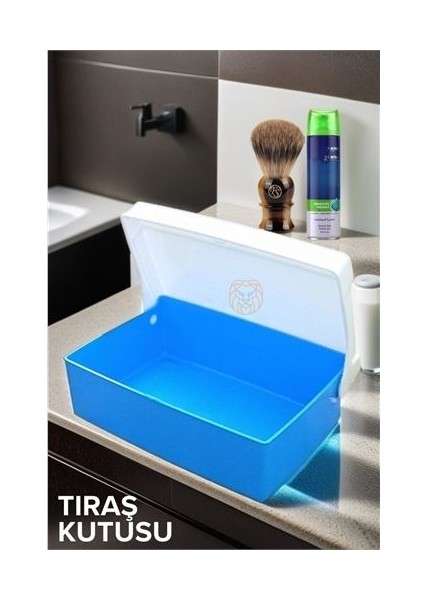 tıraş malzemeleri kutusu