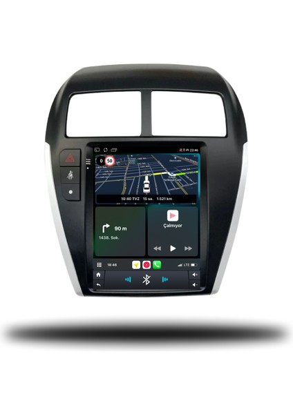 Martechno Mitsubishi Asx Tesla 2010-2019 Uyumlu Android Multimedya 4gb Ram 32GB Hafıza
