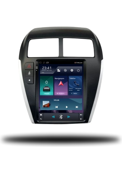 Martechno Mitsubishi Asx Tesla 2010-2019 Uyumlu Android Multimedya 4gb Ram 32GB Hafıza