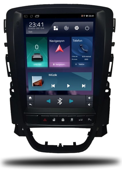 Martechno Opel Astra J Tesla 2010-2020 Uyumlu Android Multimedya 4gb Ram 32GB Hafıza