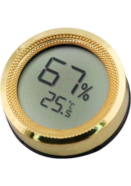 Çelik Hygrometer Dijital Sıcaklık Ölçer ve Nem Ölçer RA53SRX