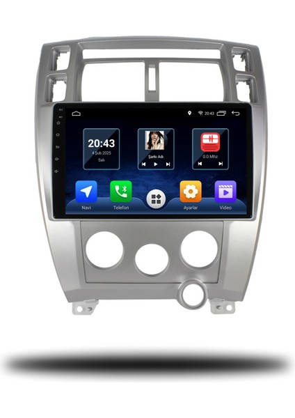 Martechno Hyundai Tucson 2005-2012 Uyumlu Android Multimedya 6gb Ram 128GB Hafıza