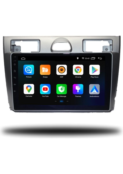 Martechno Ford Fiesta 2006-2011 Uyumlu Android Multimedya 6gb Ram 128GB Hafıza