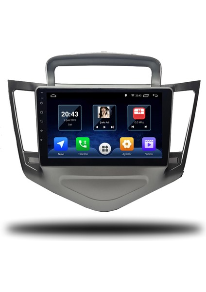 Martechno Chevrolet Cruze 2007-2012 Uyumlu Androidd Multimedya 6gb Ram 128GB Hafıza