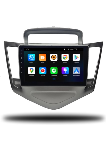 Martechno Chevrolet Cruze 2007-2012 Uyumlu Androidd Multimedya 6gb Ram 128GB Hafıza
