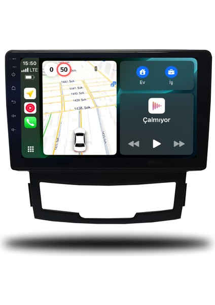 Martechno Ssangyong Korando 2011-2013 Uyumlu Android Multimedya 6gb Ram 128GB Hafıza