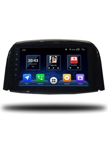 Martechno Renault Koleos 2009-2016 Android Multimedya 6gb Ram 128GB Hafıza