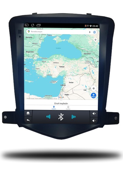 Martechno Chevrolet Cruze Tesla 2007-2012 Uyumlu Android Multimedya 6gb Ram 128GB Hafıza