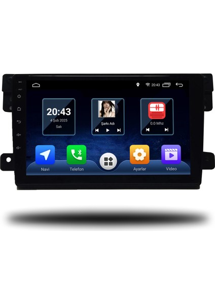 Martechno Suzuki Vitara Android Carplay Multimedya 2007-2011 4gb Ram 6gb Ram 128GB Hafıza
