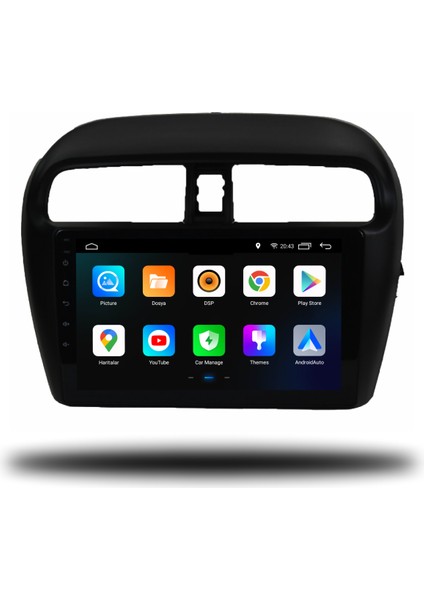 Martechno Mitsubishi Space Star 2014-2022 Uyumlu Android Multimedya 6gb Ram 128GB Hafıza