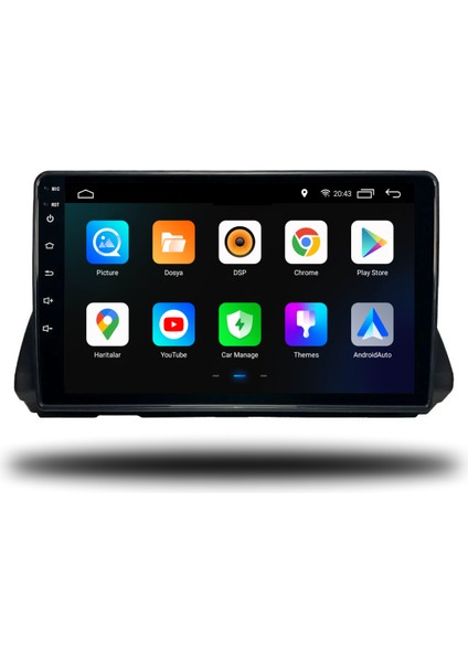 Martechno Renault Taliant 2021-2024 Android Multimedya 6gb Ram 128GB Hafıza