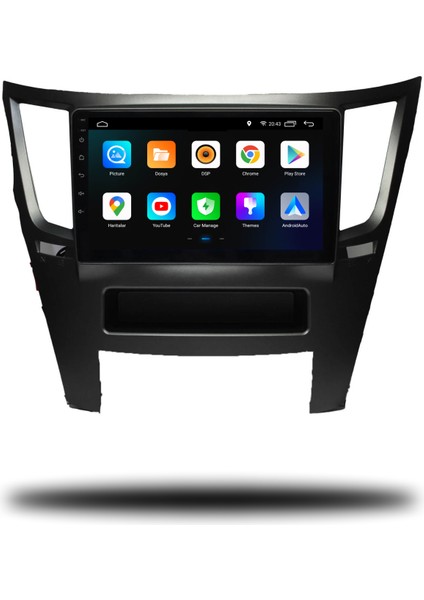 Martechno Subaru Outback 2010-2014 Uyumlu Android Multimedya 6gb Ram 128GB Hafıza