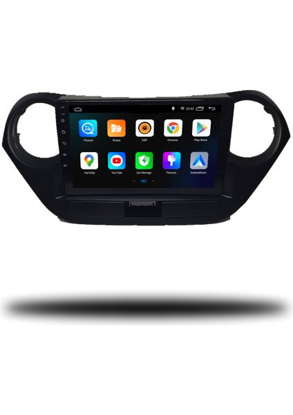 Martechno Hyundai I10 2013-2019 Uyumlu Android Multimedya 6gb Ram 128GB Hafıza