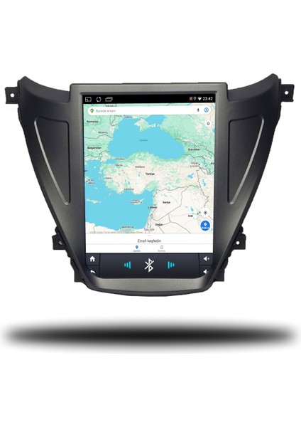 Martechno Hyundai Elantra Tesla 2013-2015 Uyumlu Android Multimedya 6gb Ram 128GB Hafıza