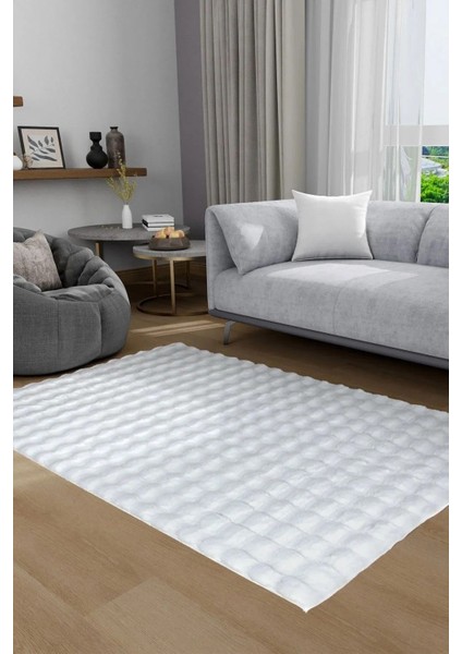 Tavşan Tüyü Yumuşak Keçeleşmez Dekoratif Bubble Ithal Kalite Post Halı modelleri