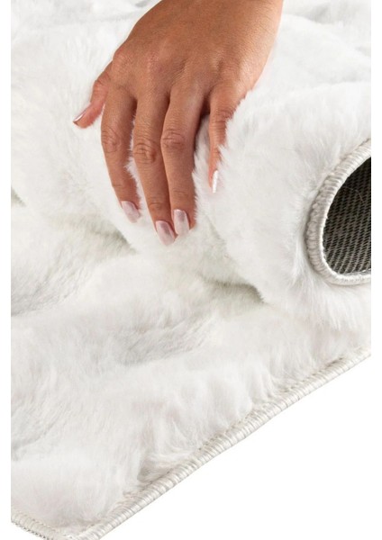 Tavşan Tüyü Yumuşak Keçeleşmez Dekoratif Bubble Ithal Kalite Post Halı fırsatları