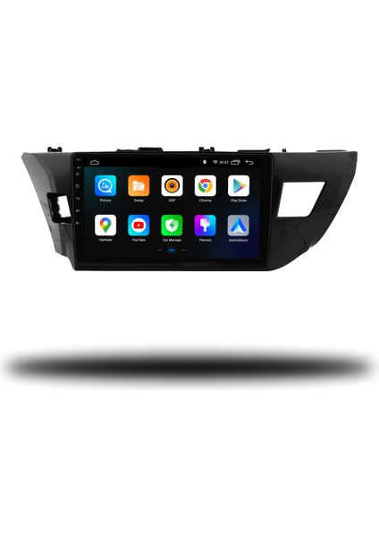 Martechno Toyota Corolla 2013-2015 Uyumlu Android Multimedya 6gb Ram 128GB Hafıza