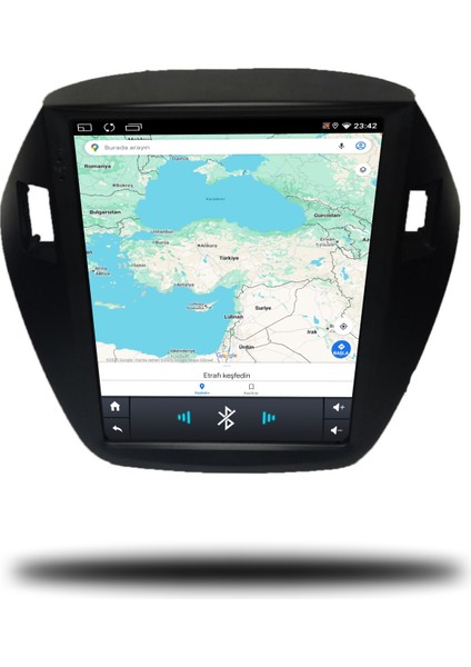 Martechno Hyundai IX35 Tesla 2010-2015 Uyumlu Android Multimedya 6gb Ram 128GB Hafıza