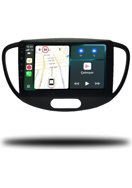 Martechno Hyundai I10 2008-2012 Uyumlu Android Multimedya 6gb Ram 128GB Hafıza