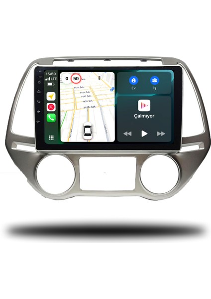 Martechno Hyundai I20 2012-2014 Uyumlu Android Multimedya 6gb Ram 128GB Hafıza