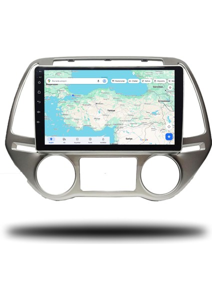 Martechno Hyundai I20 2012-2014 Uyumlu Android Multimedya 6gb Ram 128GB Hafıza