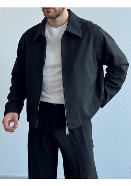 Erkek Özel Premium Seri Düz Model Oversize Kalıp Ceket