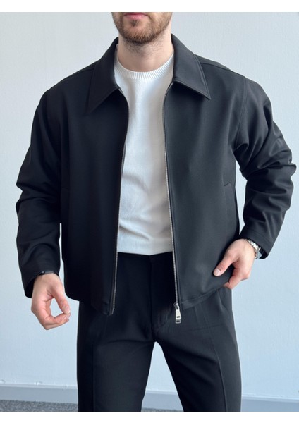 Erkek Özel Premium Seri Düz Model Oversize Kalıp Ceket