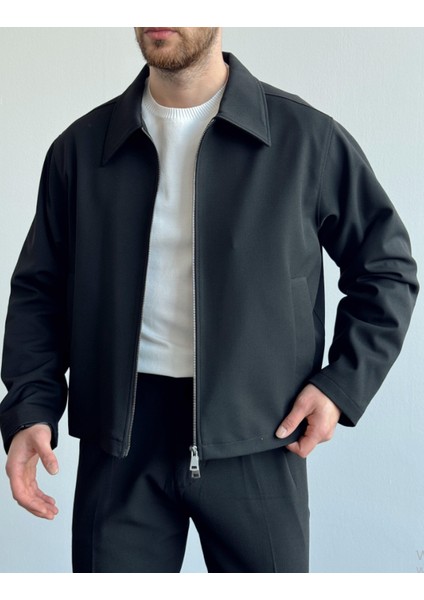Erkek Özel Premium Seri Düz Model Oversize Kalıp Ceket