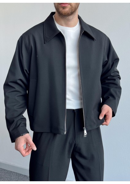Erkek Özel Premium Seri Düz Model Oversize Kalıp Ceket