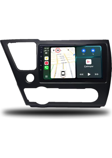 Martechno Honda Civic Amerikan 2014-2015 Uyumlu Android Multimedya 6gb Ram 128GB Hafıza
