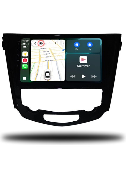 Martechno Nissan Qashqai 2014-2021 Dijital Klima Uyumlu Android Multimedya 6gb Ram 128GB Hafıza