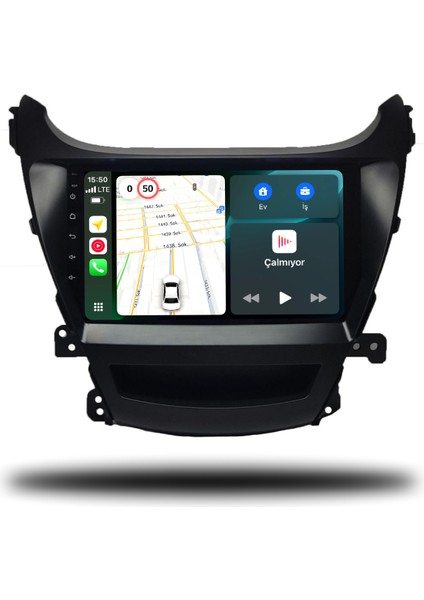 Martechno Hyundai Elantra 2014 Uyumlu Android Multimedya 6gb Ram 128GB Hafıza