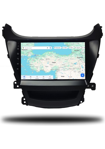 Martechno Hyundai Elantra 2014 Uyumlu Android Multimedya 6gb Ram 128GB Hafıza