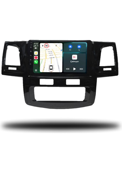 Martechno Toyota Hilux 2005-2008 Dijital Klima Uyumlu Android Multimedya 6gb Ram 128GB Hafıza