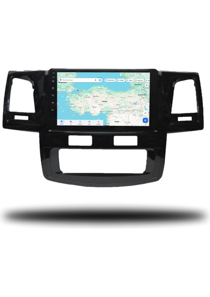 Martechno Toyota Hilux 2005-2008 Dijital Klima Uyumlu Android Multimedya 6gb Ram 128GB Hafıza