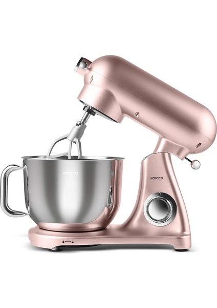 Full Döküm Stand Mikser 6 Hız Kademeli Mutfak Şefi 1800W 6,2 Lt Geniş Hazne, Pasta, Ekmek Hamuru, Krep Hamuru, Çırpılmış Krema