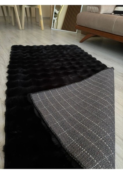 Tavşan Tüyü Yumuşak Keçeleşmez Dekoratif Bubble Ithal Kalite Post Halı modelleri