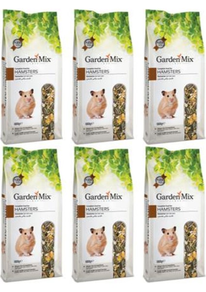 Platin Hamster Yemi 1 kg x 6 Adet