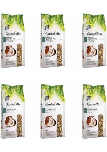 Gardenmix Platin Ginepig Yemi 1 kg x 6 Adet