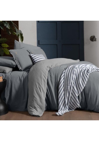 mood comfort kenyon çift kişilik nevresim takımı gri modelleri