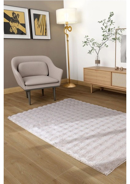 Tavşan Tüyü Yumuşak Keçeleşmez Dekoratif Bubble Ithal Kalite Post Halı fırsatları